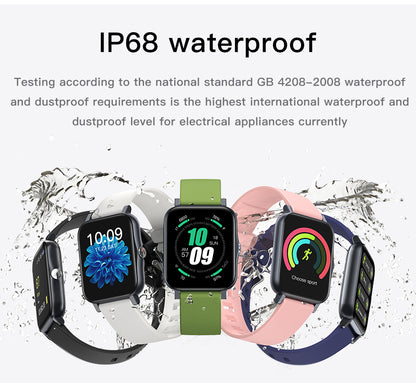 Full Screen IP68 Waterproof Ultra-Thin Smartwatch